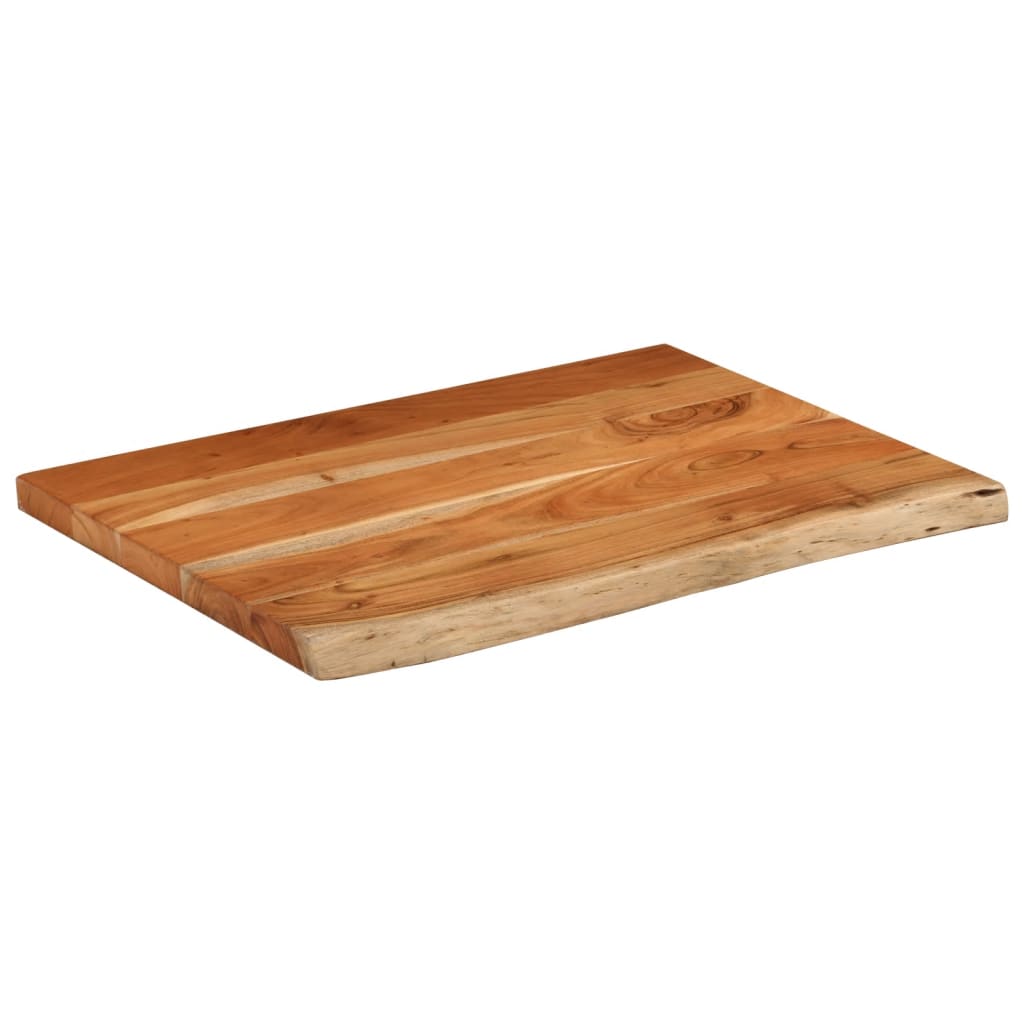 Kupaonska radna ploča 70x60x3,8 cm pravokutna od drva bagrema