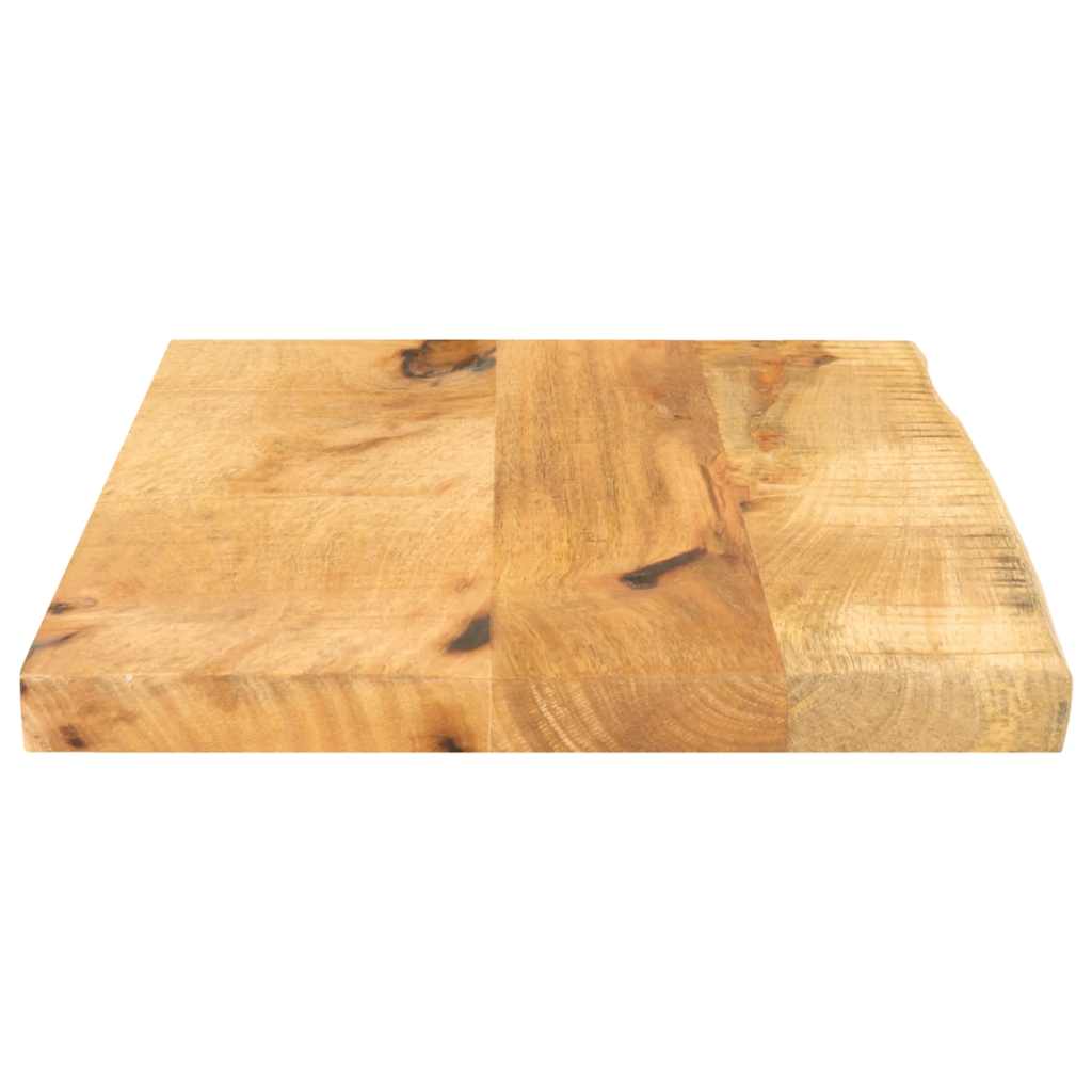 Stolna ploča 50 x 40 x 2,5 cm masivno drvo manga sa živim rubom