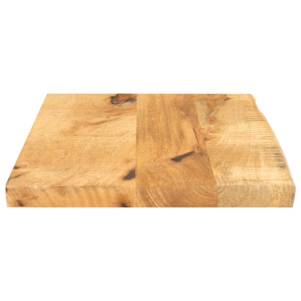 Stolna ploča 60 x 40 x 2,5 cm masivno drvo manga sa živim rubom
