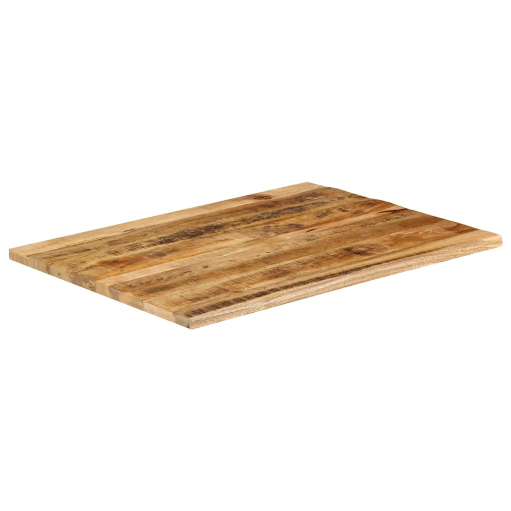 Stolna ploča 100x80x2,5 cm masivno drvo manga sa živim rubom