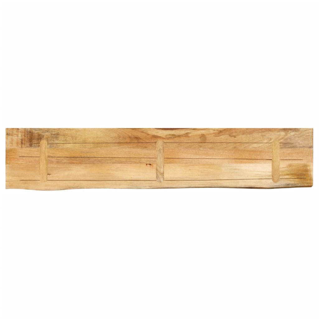 Stolna ploča 140x30x3,8 cm masivno drvo manga sa živim rubom