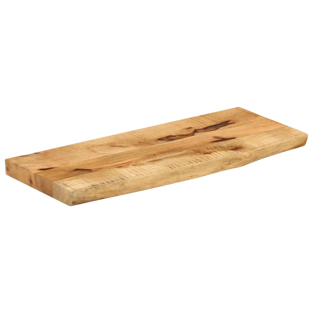 Stolna ploča 90 x 40 x 3,8 cm masivno drvo manga sa živim rubom