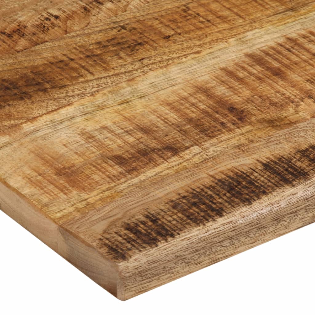 Stolna ploča 90 x 80 x 3,8 cm masivno drvo manga sa živim rubom