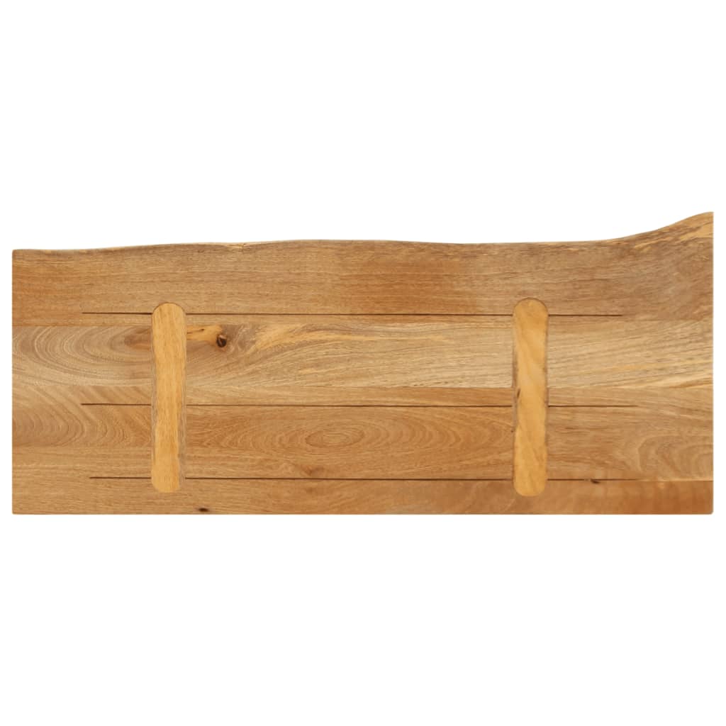 Stolna ploča sa živim rubom 90x20x2,5 cm od masivnog drva manga
