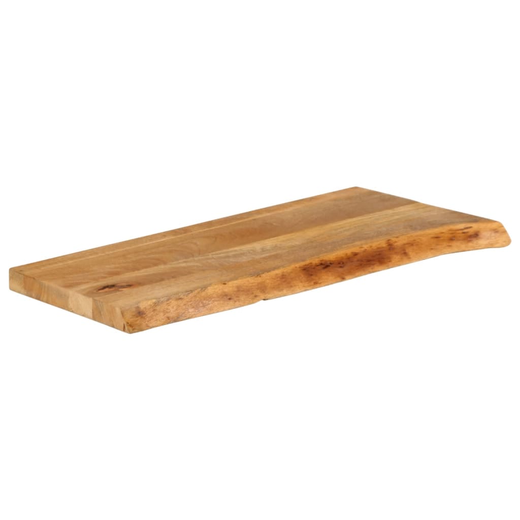 Stolna ploča sa živim rubom 70x30x2,5 cm od masivnog drva manga