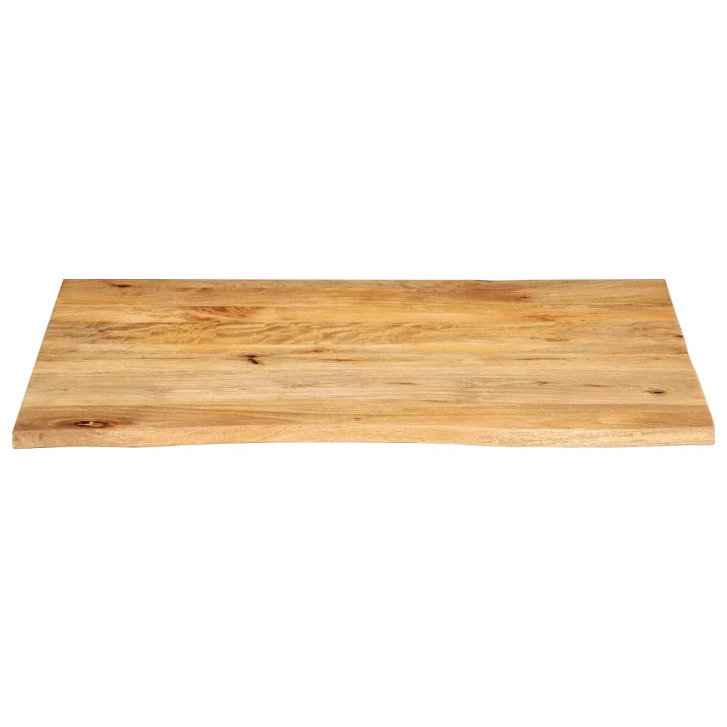 Stolna ploča sa živim rubom 90x80x2,5 cm od masivnog drva manga