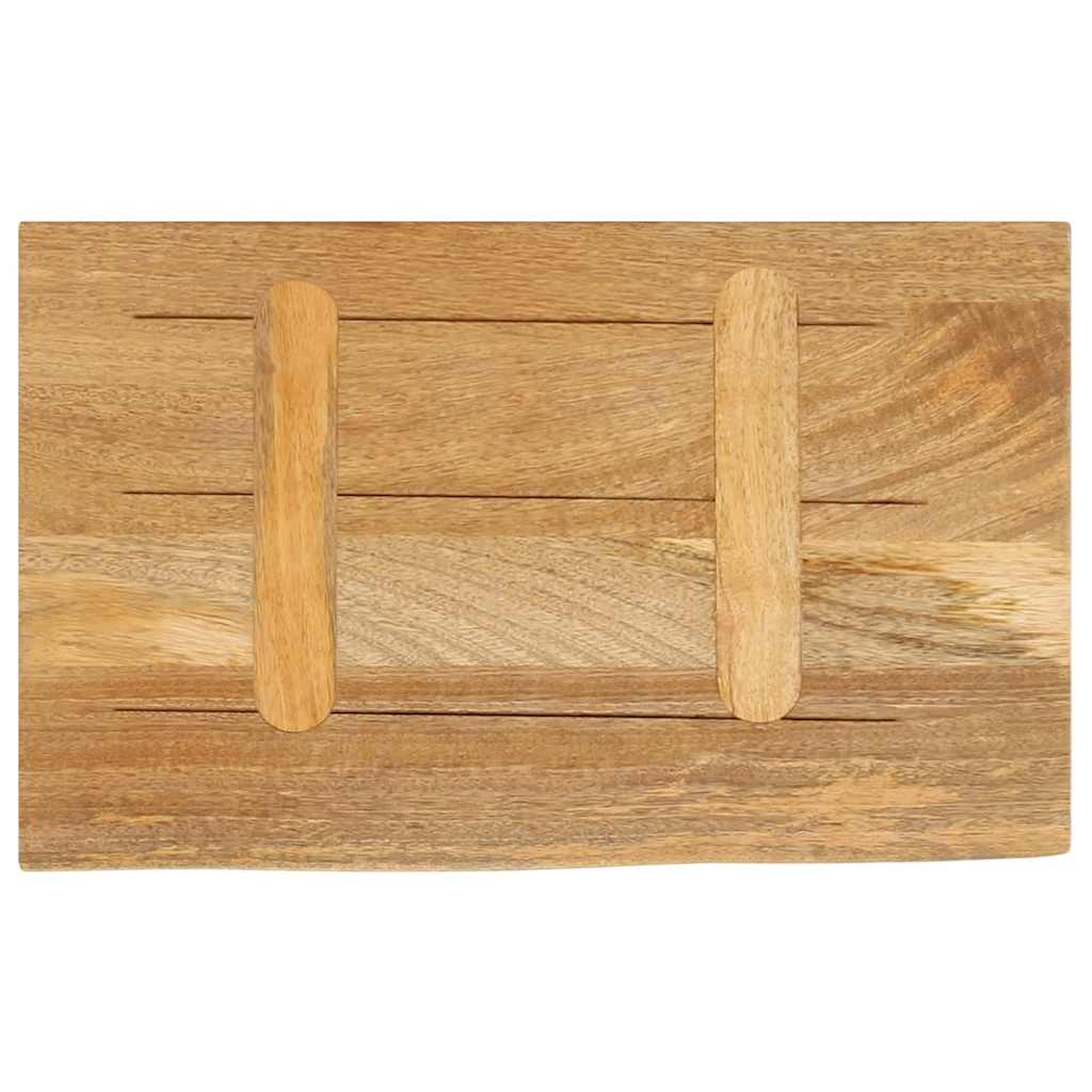 Stolna ploča sa živim rubom 40x20x3,8 cm od masivnog drva manga