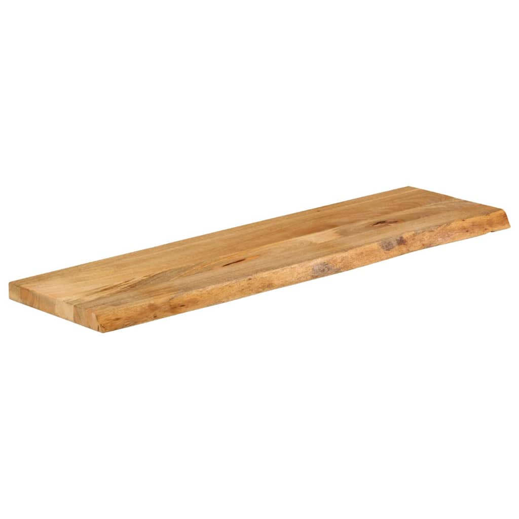 Stolna ploča sa živim rubom 110x30x3,8cm od masivnog drva manga