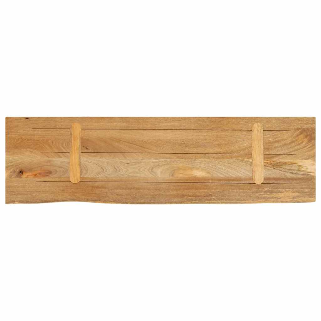 Stolna ploča sa živim rubom 110x30x3,8cm od masivnog drva manga