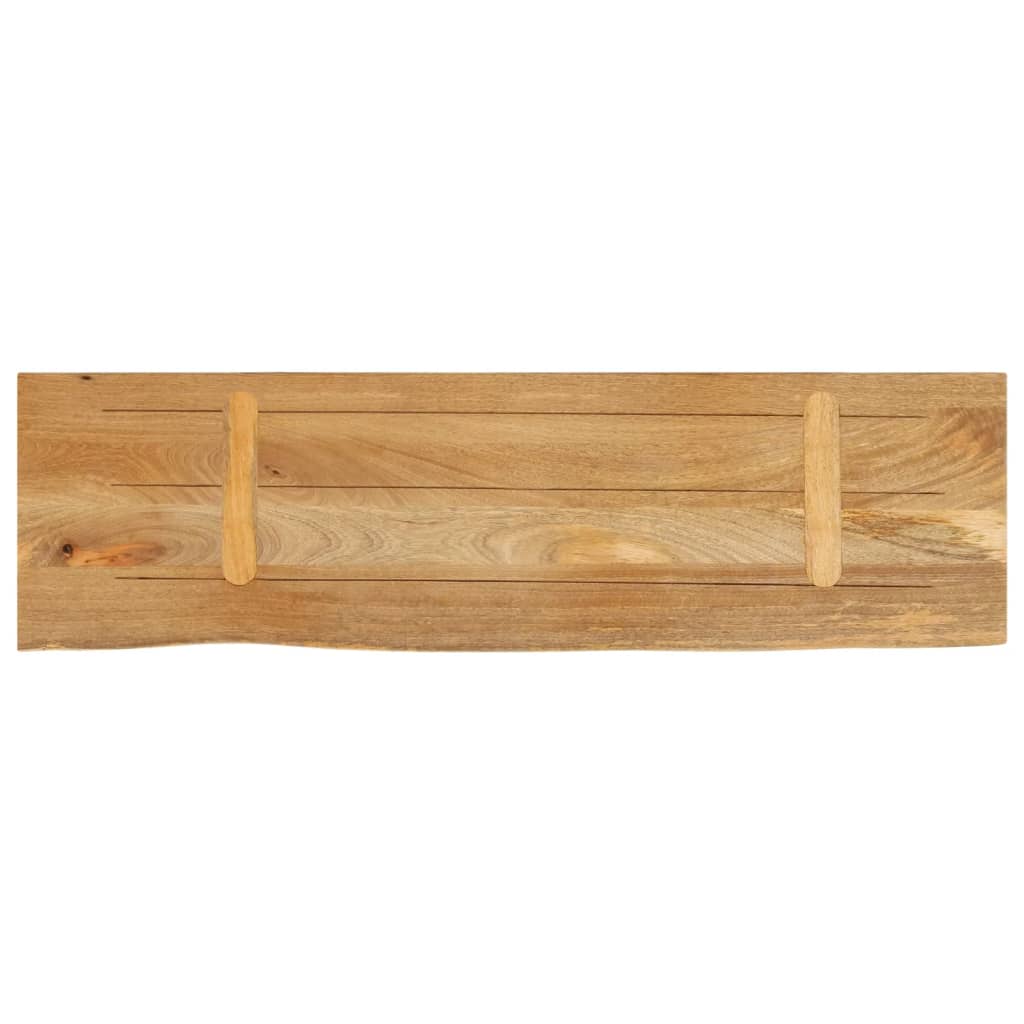 Stolna ploča sa živim rubom 110x40x3,8cm od masivnog drva manga