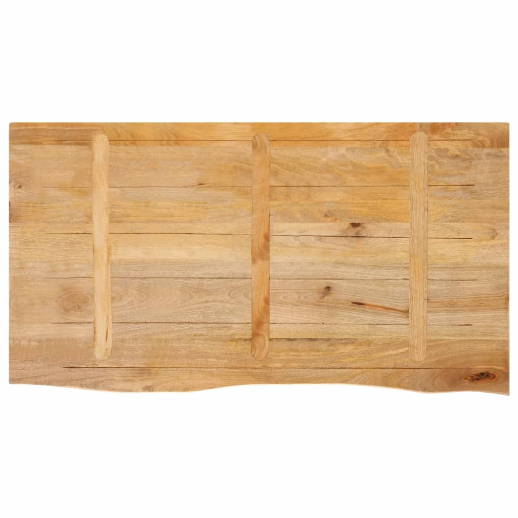 Stolna ploča sa živim rubom 100x60x3,8cm od masivnog drva manga