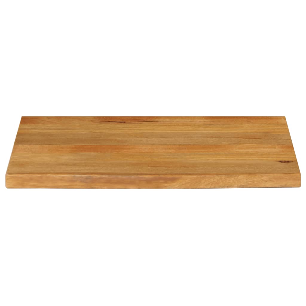 Stolna ploča sa živim rubom 80x60x2,5 cm od masivnog drva manga