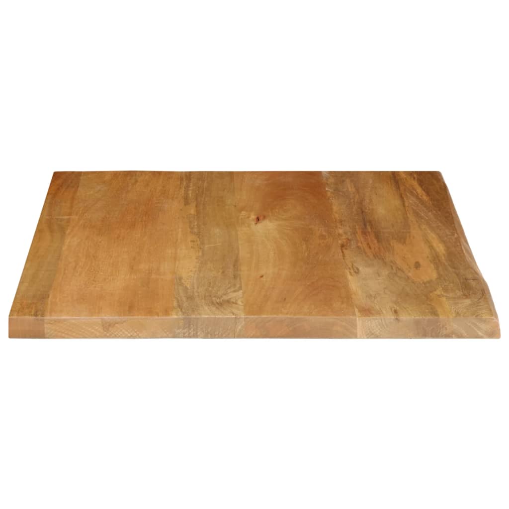 Stolna ploča sa živim rubom 80x80x2,5 cm od masivnog drva manga
