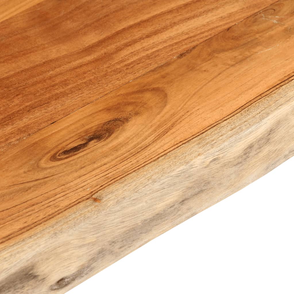 Stolna ploča 110x60x2,5 cm pravokutna bagremovo drvo živi rub