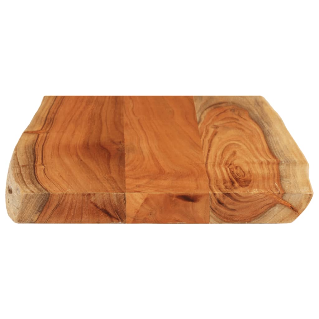 Stolna ploča 70x40x3,8 cm pravokutna bagremovo drvo živi rub