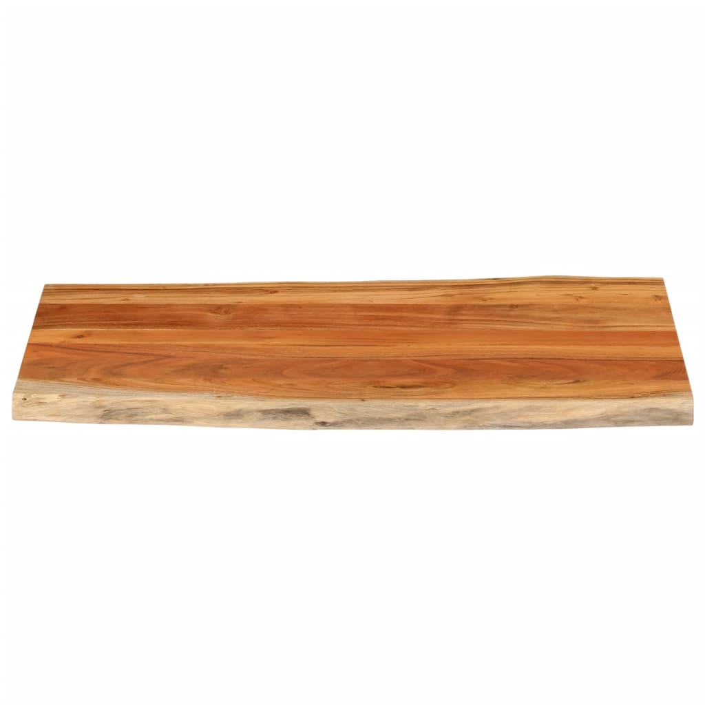 Stolna ploča 110x60x3,8 cm pravokutna bagremovo drvo živi rub