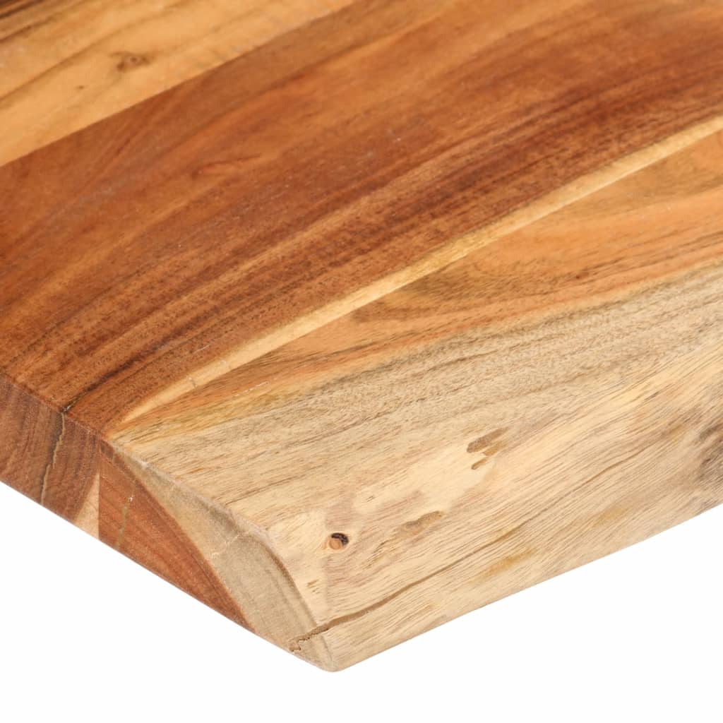 Stolna ploča 120x60x3,8 cm pravokutna bagremovo drvo živi rub
