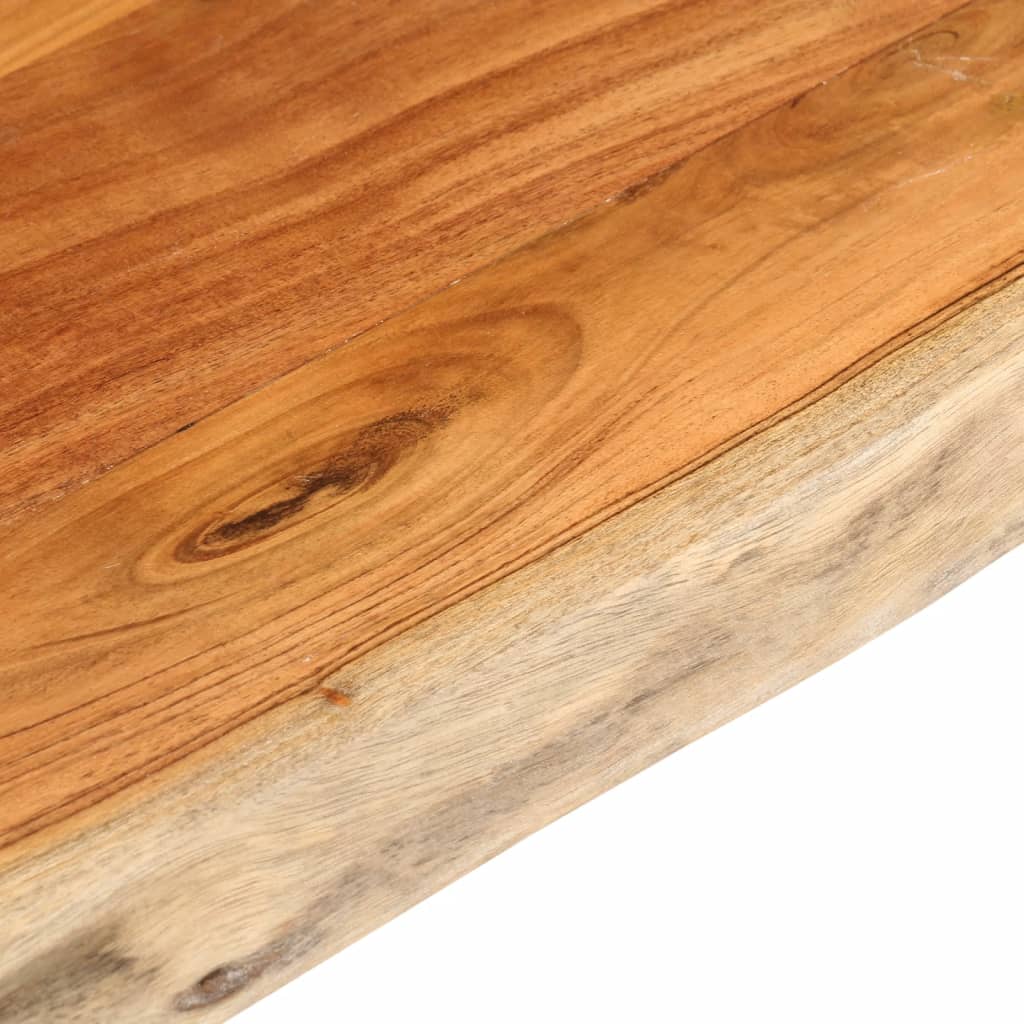 Stolna ploča 120x60x3,8 cm pravokutna bagremovo drvo živi rub