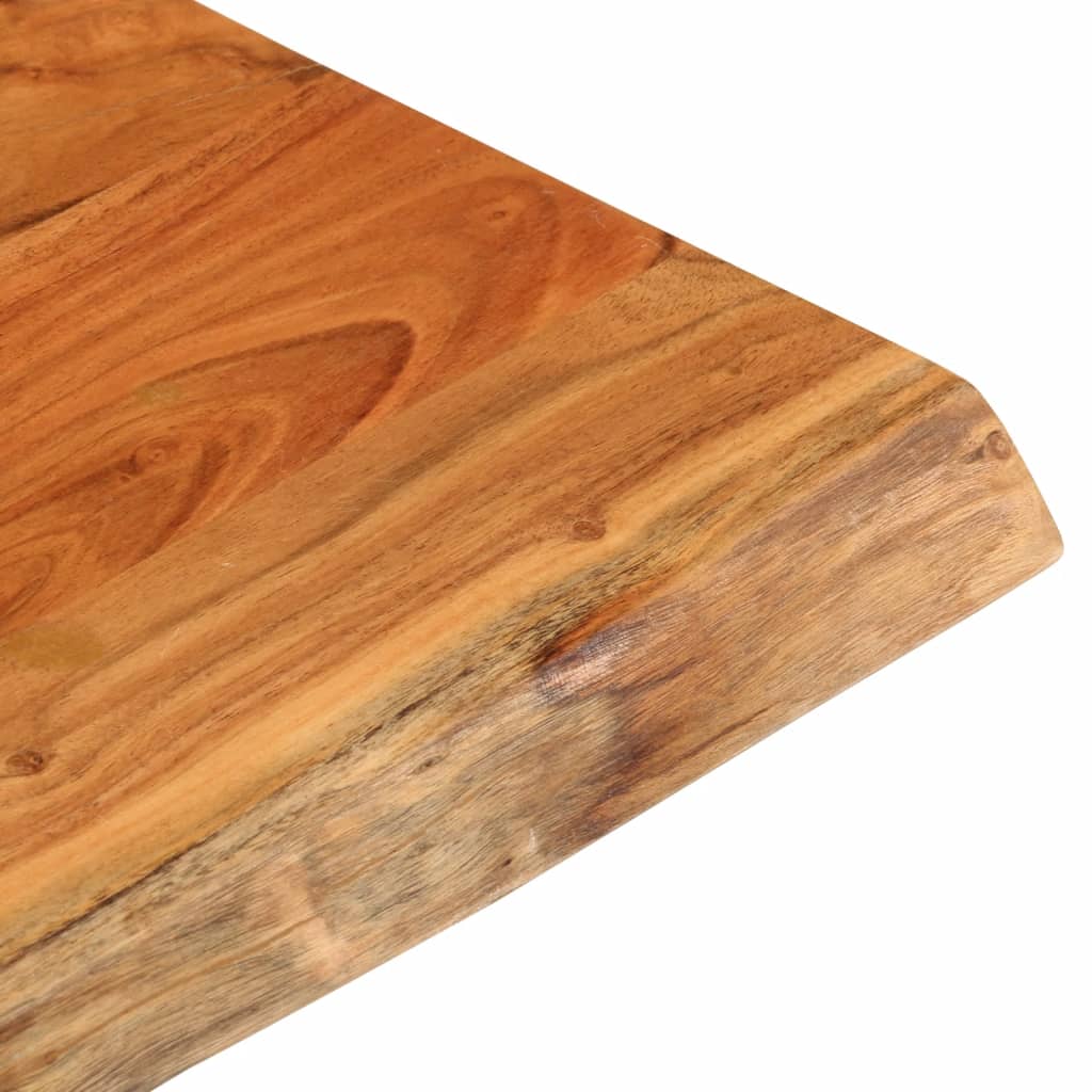 Stolna ploča 80x80x3,8 cm četvrtasta od bagrema sa živim rubom