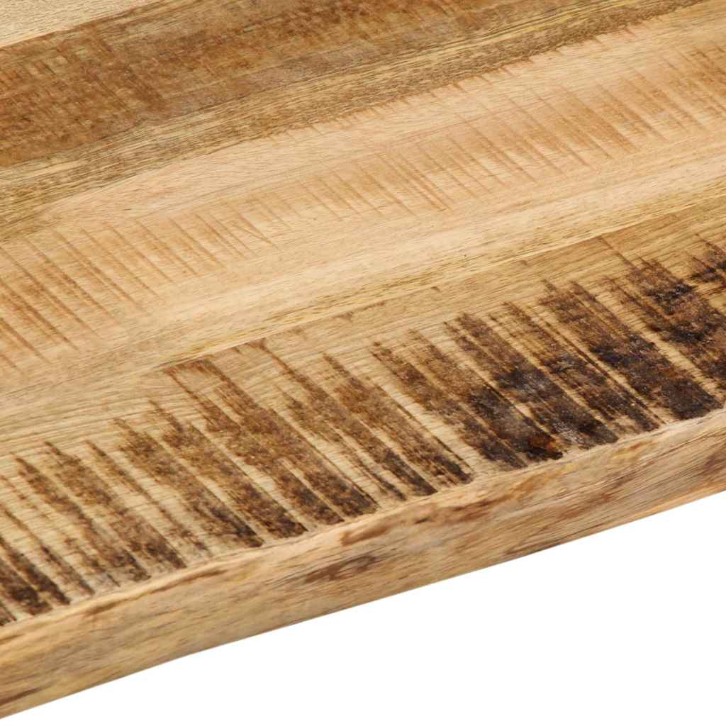 Stolna ploča sa živi rub 80x60x2,5 cm masivno grubo drvo manga