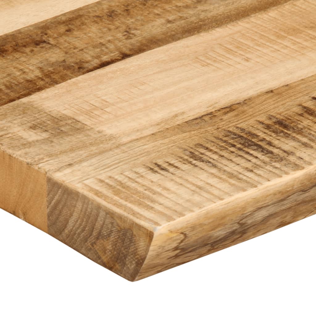 Stolna ploča sa živi rub 100x60x2,5 cm masivno grubo drvo manga