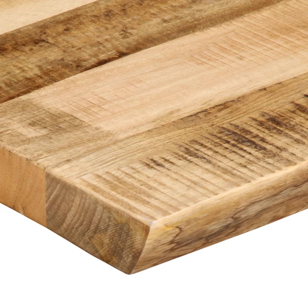 Stolna ploča sa živi rubm 120x60x2,5cm masivno grubo drvo manga
