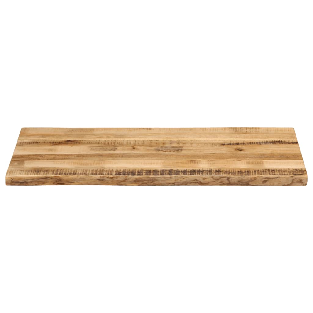 Stolna ploča sa živi rub 120x60x3,8 cm masivno grubo drvo manga