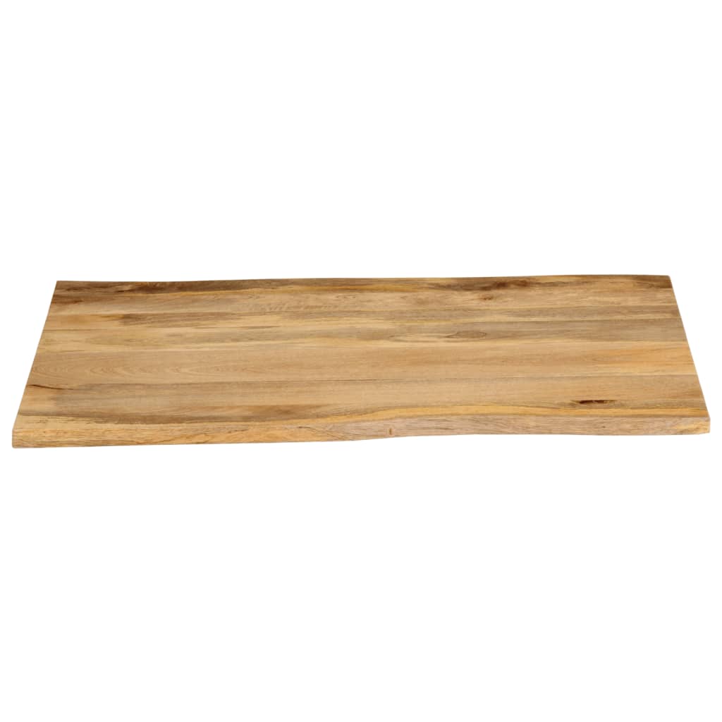 Stolna ploča 90x80x2,5 cm od masivnog drva manga sa živim rubom
