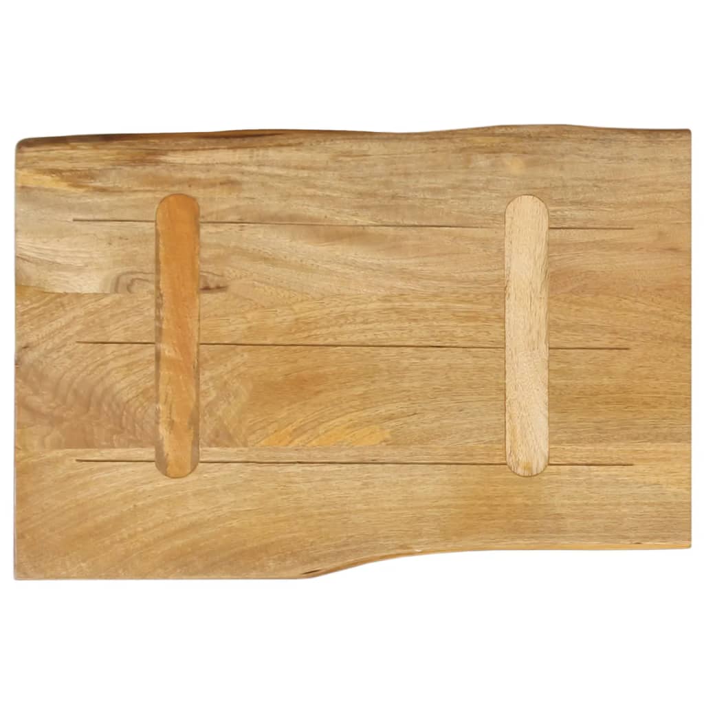 Stolna ploča 60x40x3,8 cm od masivnog drva manga sa živim rubom