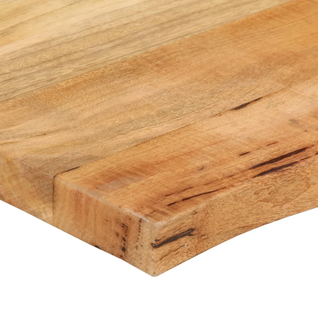 Stolna ploča 80x80x3,8 cm od masivnog drva manga sa živim rubom