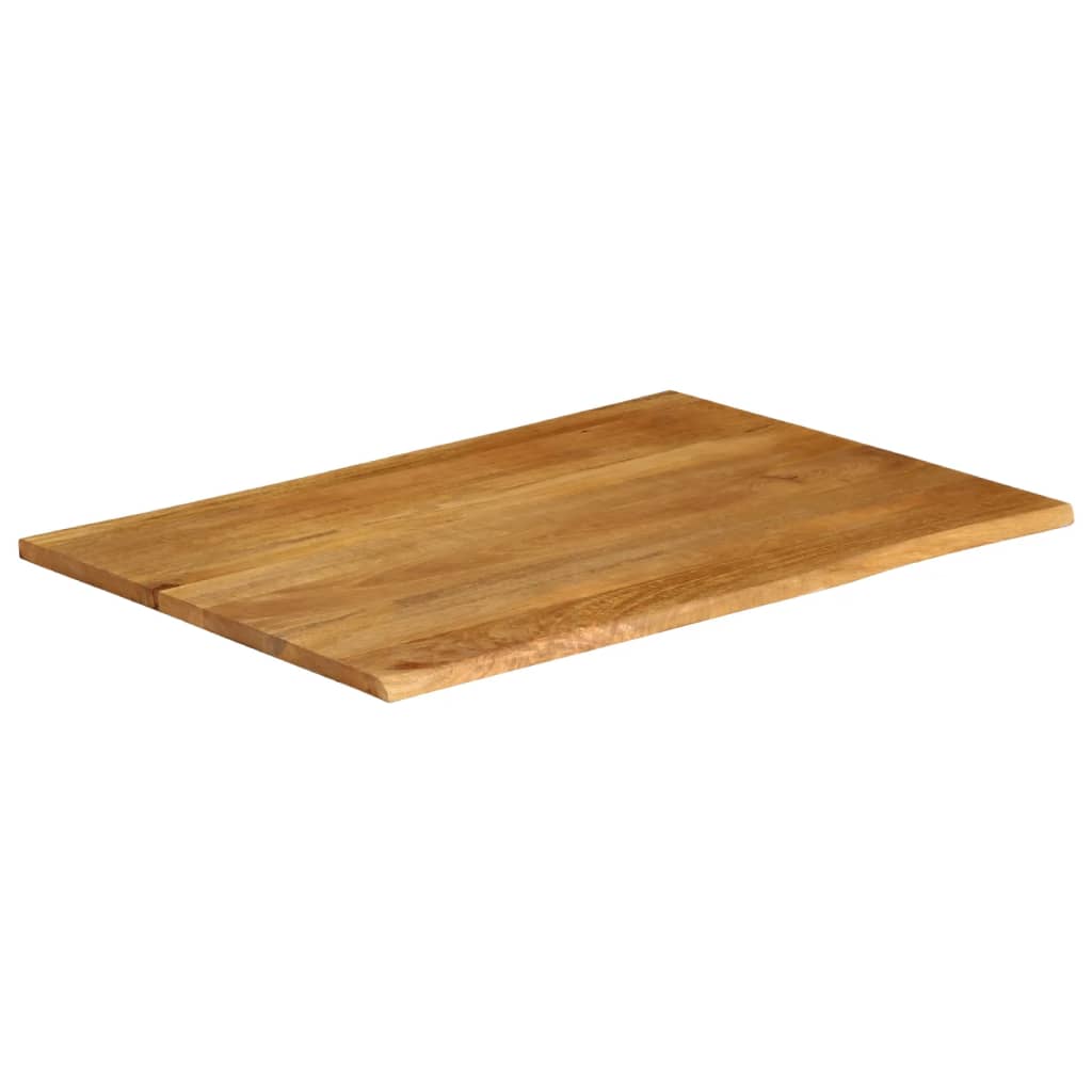 Stolna ploča 100x80x2,5cm od masivnog drva manga sa živim rubom