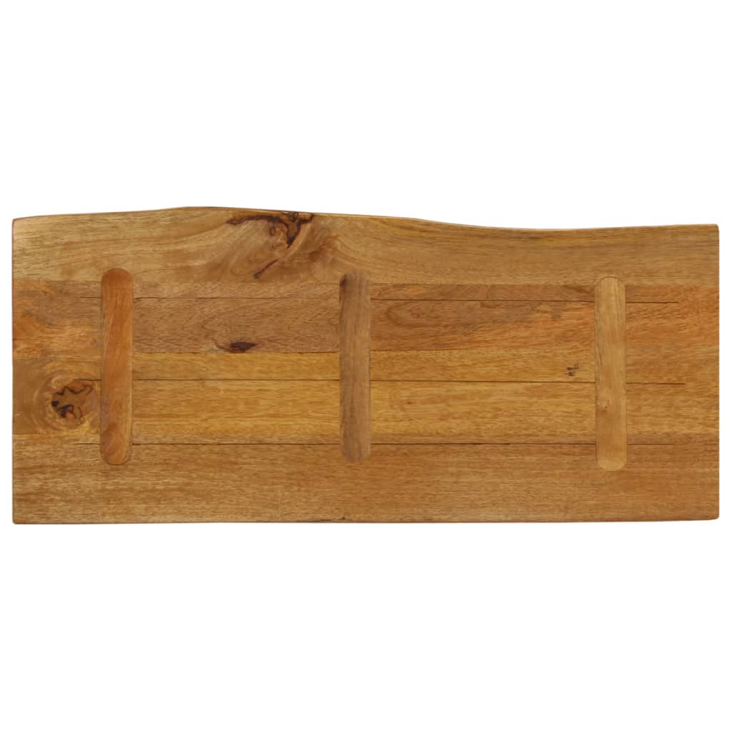 Stolna ploča 100x40x3,8cm od masivnog drva manga sa živim rubom