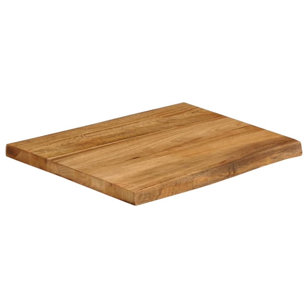 Stolna ploča 60x60x3,8 cm od masivnog drva manga sa živim rubom