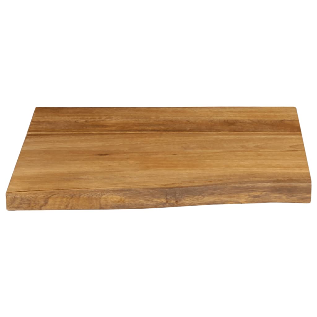 Stolna ploča 60x60x3,8 cm od masivnog drva manga sa živim rubom