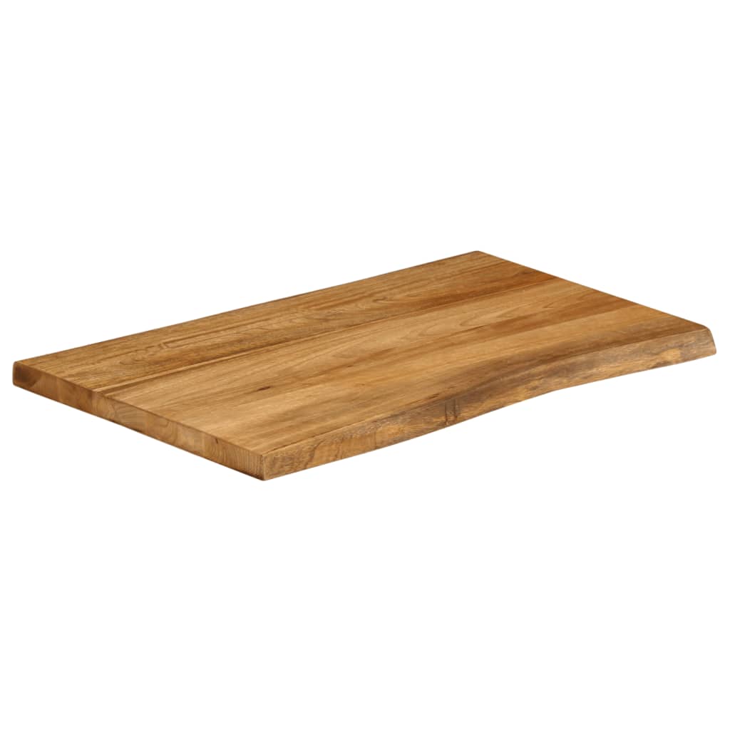 Stolna ploča 90x60x3,8 cm od masivnog drva manga sa živim rubom