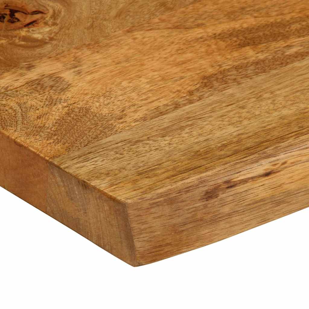 Stolna ploča 80x80x3,8 cm od masivnog drva manga sa živim rubom