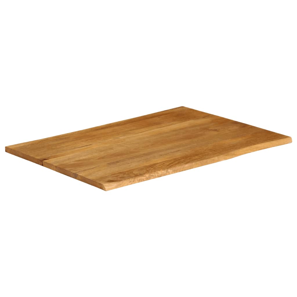 Stolna ploča 90x80x3,8 cm od masivnog drva manga sa živim rubom