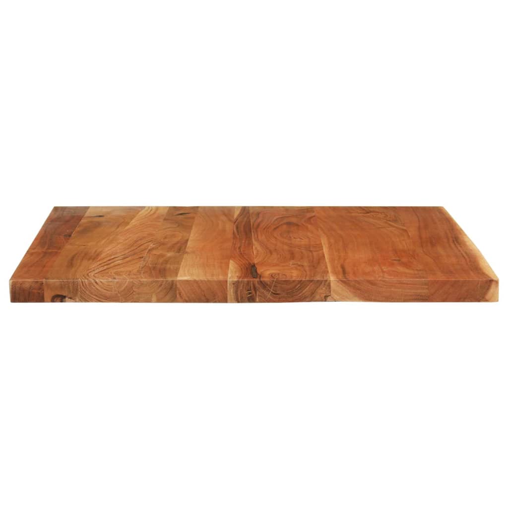 Stolna ploča 90x80x2,5 cm pravokutna od masivnog drva bagrema