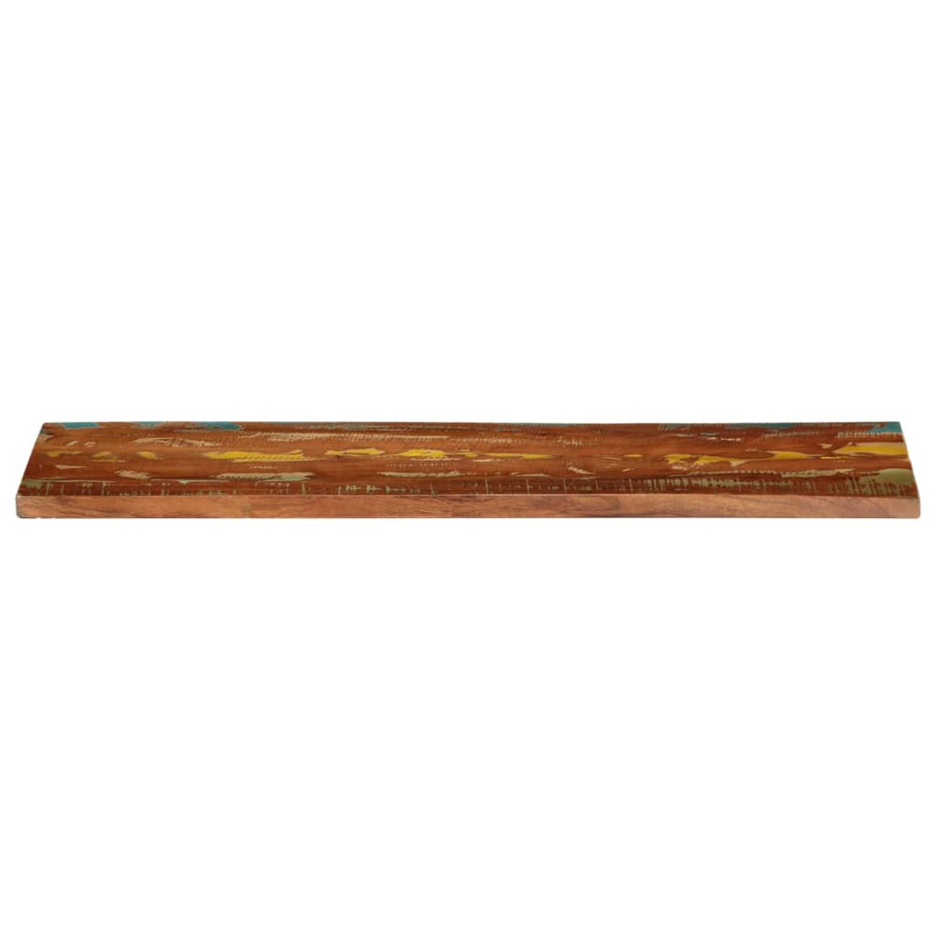 Ploča za stol 100x40x2,5 cm pravokutna masivno obnovljeno drvo