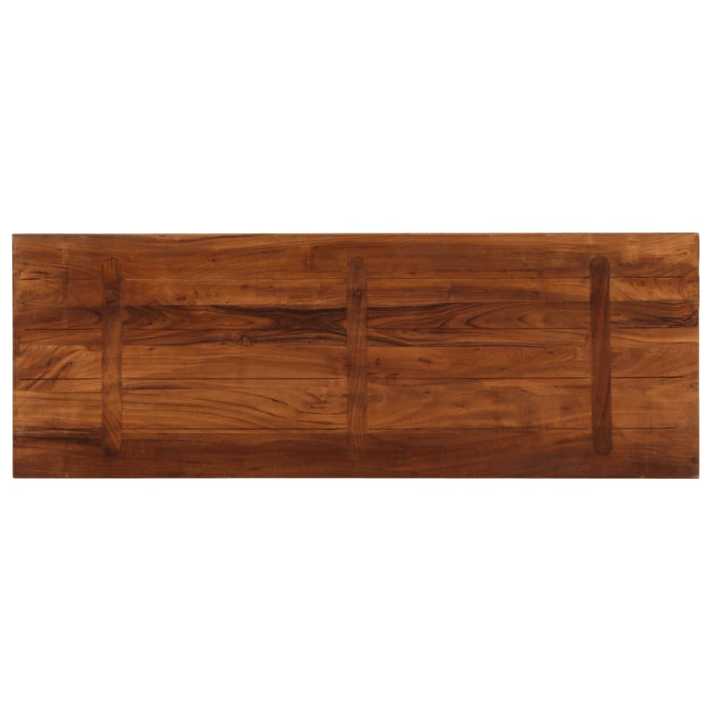 Stolna ploča 140x60x2,5 cm pravokutna masivno obnovljeno drvo