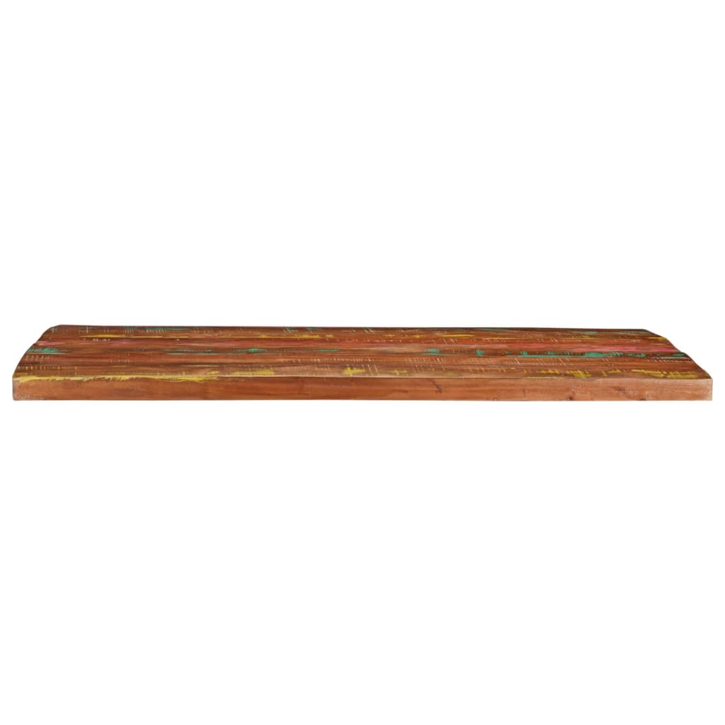 Stolna ploča 100x80x2,5 cm pravokutna masivno obnovljeno drvo
