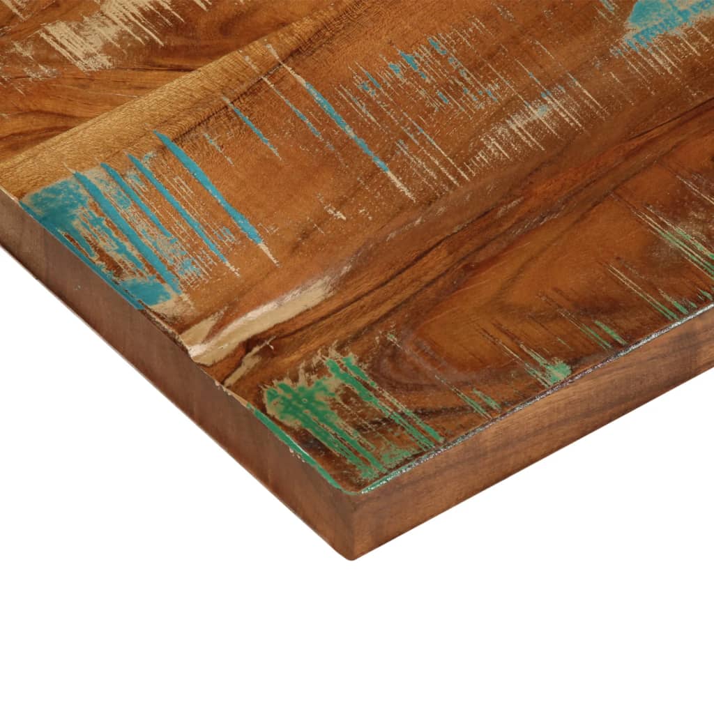Ploča za stol 40x30x3,8 cm pravokutna masivno obnovljeno drvo