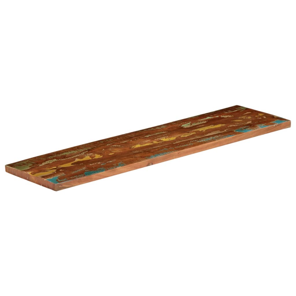 Stolna ploča 100x30x3,8 cm pravokutna masivno obnovljeno drvo