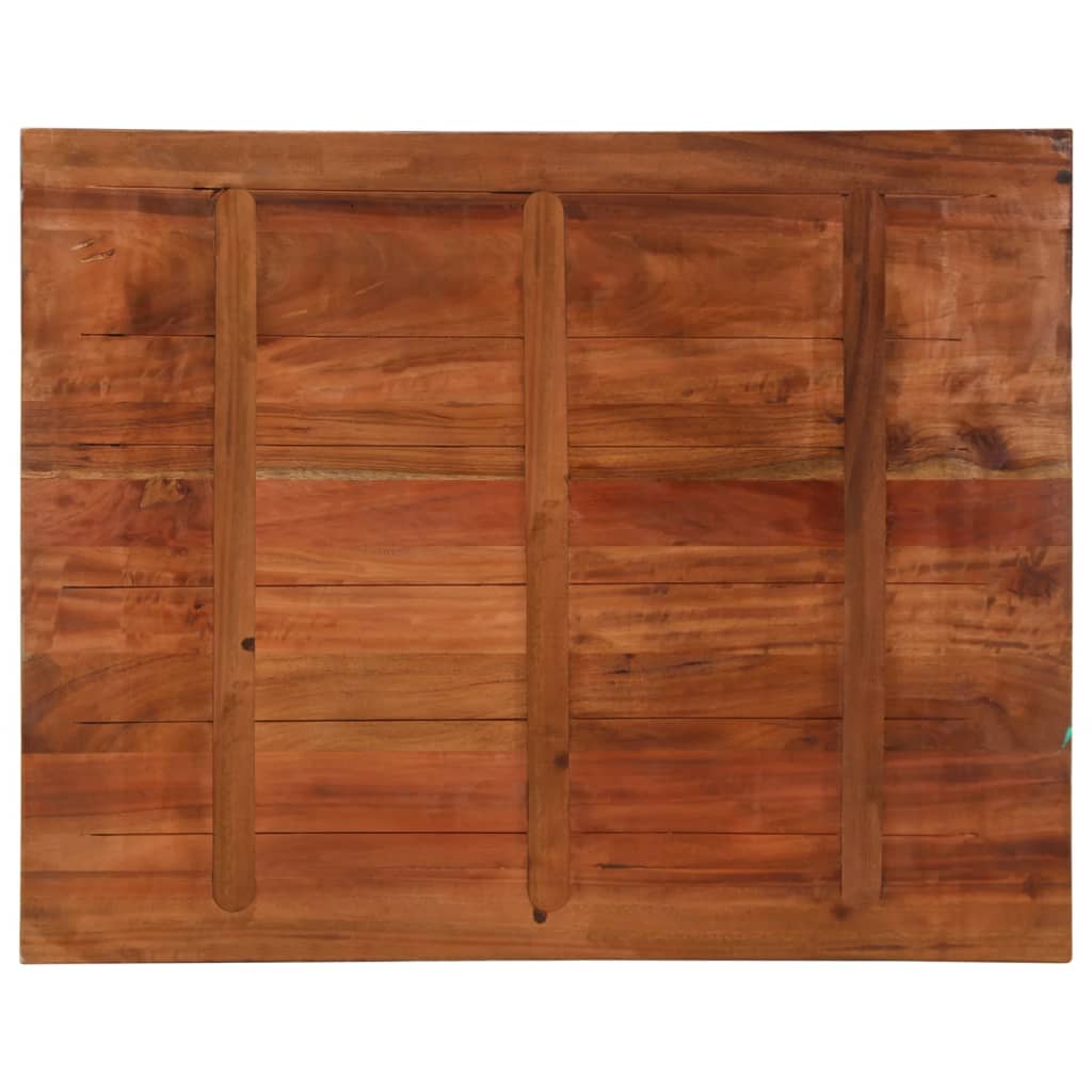 Stolna ploča 90x80x3,8 cm pravokutna masivno obnovljeno drvo