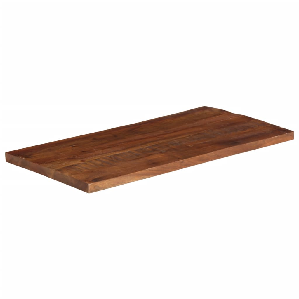 Ploča za stol 110x50x2,5 cm pravokutna masivno obnovljeno drvo