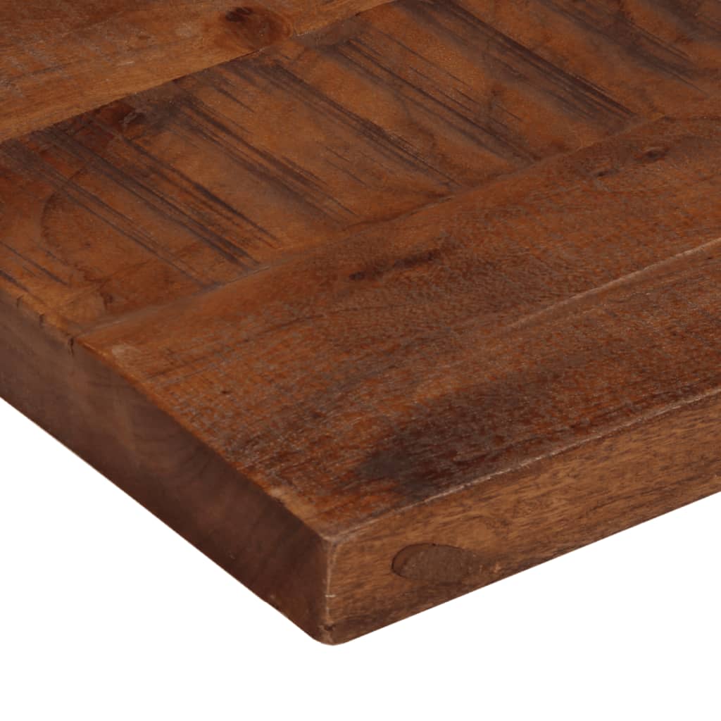 Stolna ploča 100x70x2,5 cm pravokutna masivno obnovljeno drvo