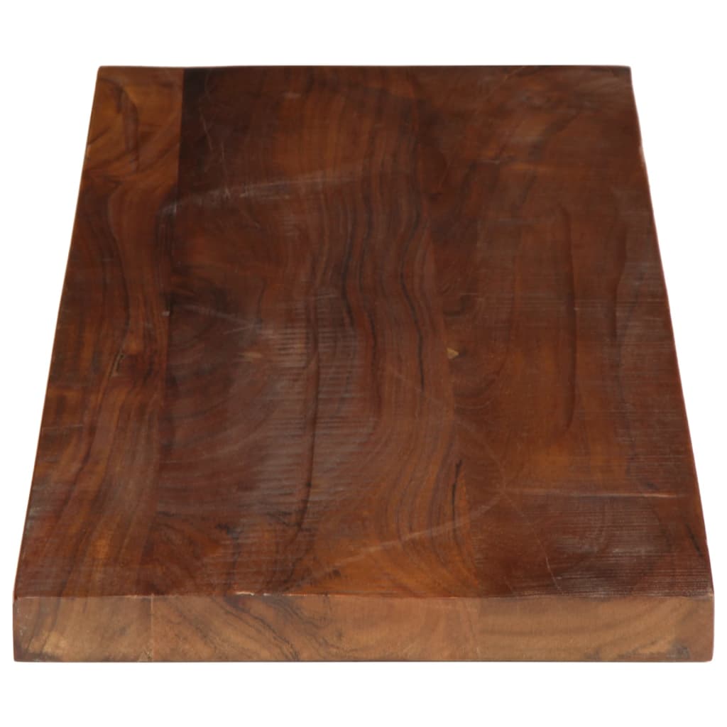 Ploča za stol 90x20x3,8 cm pravokutna masivno obnovljeno drvo