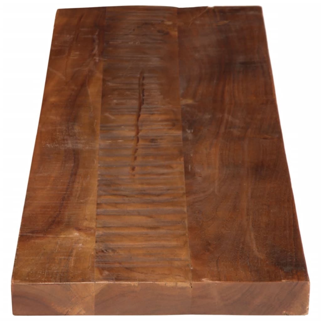 Ploča za stol 100x20x3,8 cm pravokutna masivno obnovljeno drvo