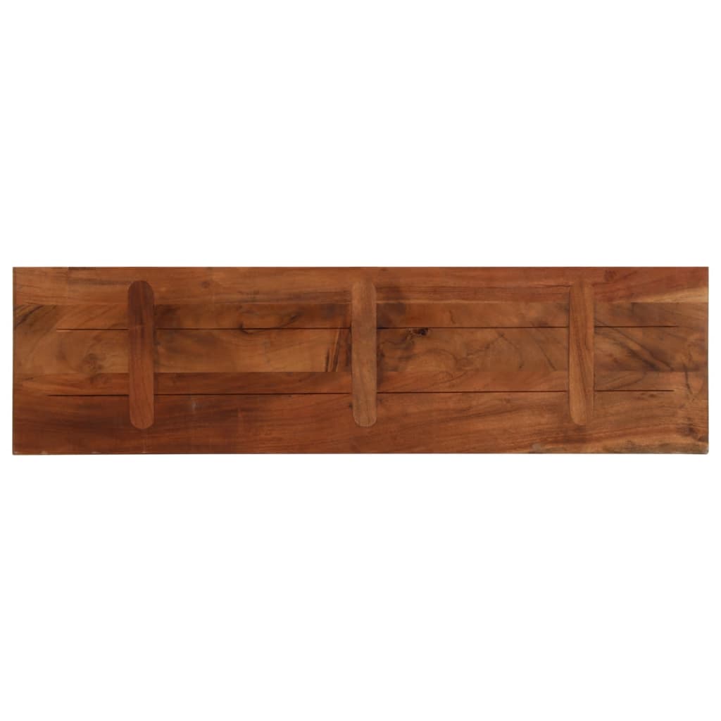 Stolna ploča 100x40x3,8 cm pravokutna masivno obnovljeno drvo