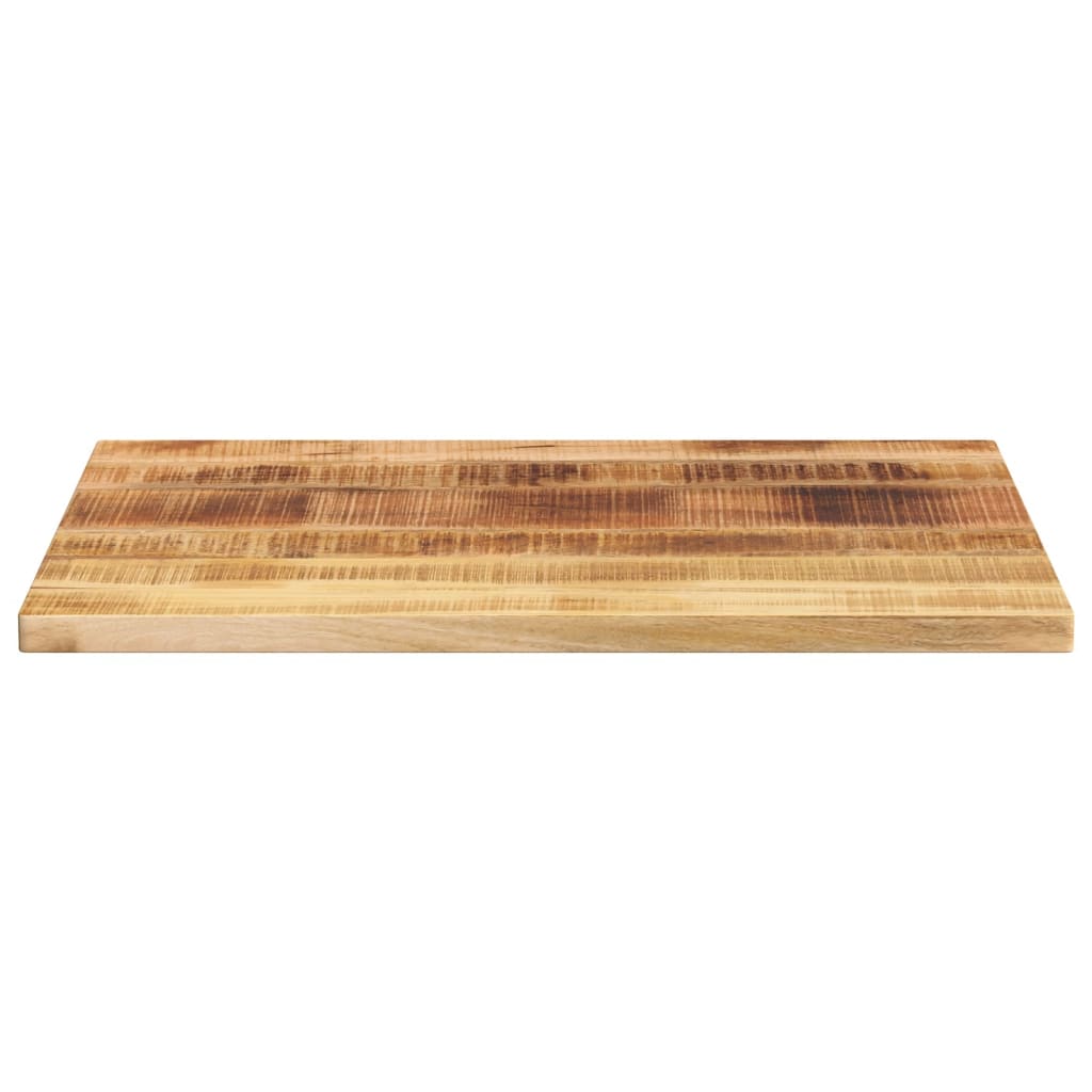 Ploča za stol 90x60x2,5 cm pravokutna masivno grubo drvo manga